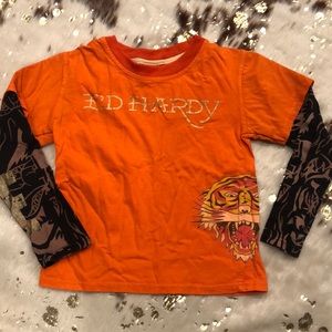 ED HARDY KIDS COTTON TIGER long sleeve Halloween